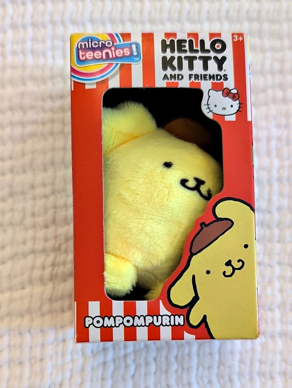 Sanrio Pompompurin Micro Teenies Plush in Yellow & Brown NWT